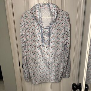 BURLEBO animal Pattern Hoodie